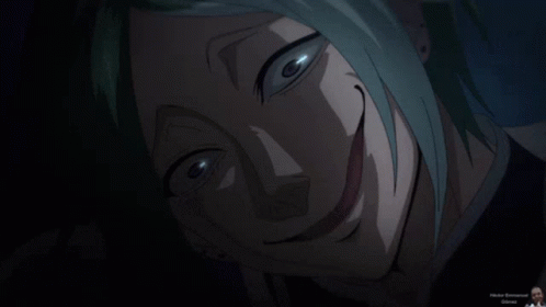 A Close Up Of A Person 'S Face With A Caption That Says ' Hacker Emmanuel ' At The Bottom GIF