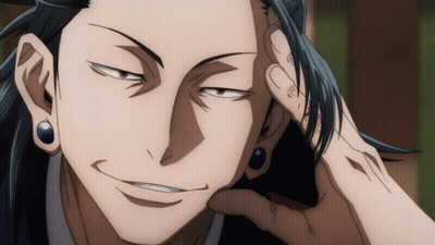 A Close Up Of A Person 'S Face With A Hand On His Chin GIF