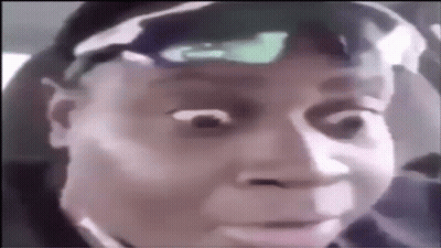 A Close Up Of A Person 'S Face With A Hat On . GIF