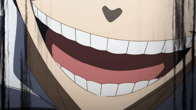 A Close Up Of A Person 'S Face With A Heart On His Forehead GIF