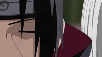 A Close Up Of A Person 'S Face With A Letter G On His Headband GIF