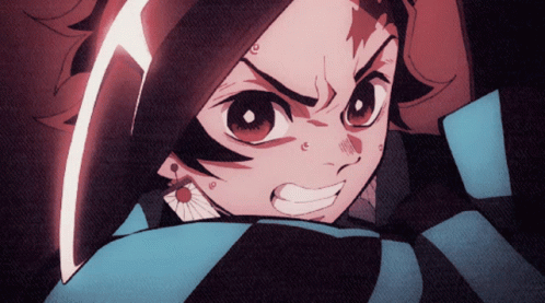A Close Up Of A Person 'S Face With A Light Behind It GIF