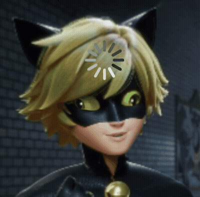 A Close Up Of A Person 'S Face With A Loading Screen On It GIF