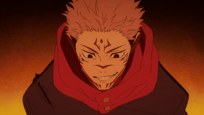 A Close Up Of A Person 'S Face With A Red Hood GIF