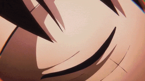 A Close Up Of A Person 'S Face With A Scar On It GIF