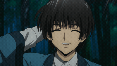 A Close Up Of A Person 'S Face With A Smile GIF