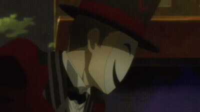 A Close Up Of A Person 'S Face With A Smile On Their Face GIF