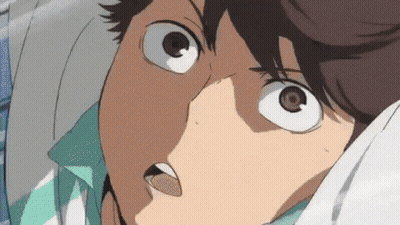 A Close Up Of A Person 'S Face With A Surprised Look On Their Face And A Hypnotic Eye . GIF