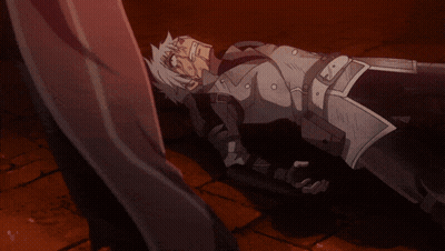 A Close Up Of A Person 'S Face With A Tear Coming Out Of His Mouth GIF