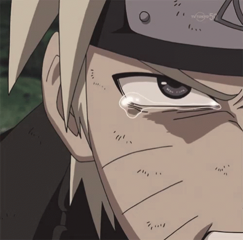 A Close Up Of A Person 'S Face With A Tv Tokyo Logo On The Bottom Right GIF