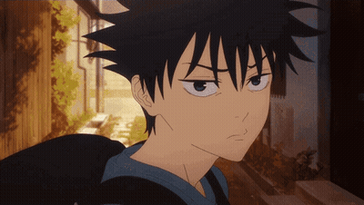 A Close Up Of A Person 'S Face With Black Hair GIF