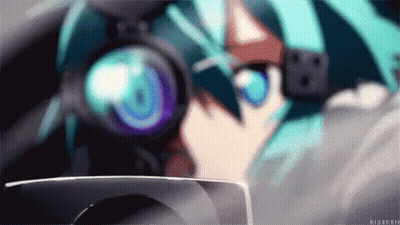 A Close Up Of A Person 'S Face With Blue Eyes And A Blurred Background . GIF