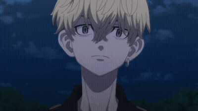 A Close Up Of A Person 'S Face With Blue Eyes GIF