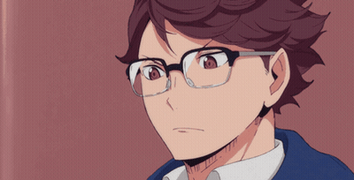 A Close Up Of A Person 'S Face With Glasses On GIF