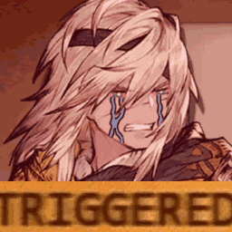 A Close Up Of A Person 'S Face With Tears Coming Out Of Their Eyes . GIF
