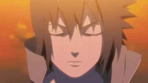 A Close Up Of A Person 'S Face With Tears Coming Out Of Their Eyes GIF
