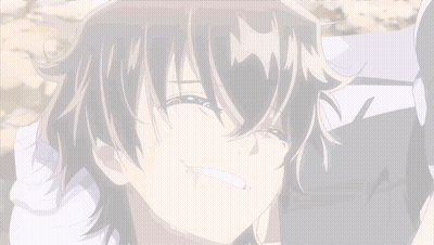 A Close Up Of A Person 'S Face With The Letter A Visible In The Corner GIF