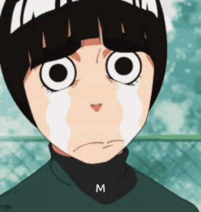 A Close Up Of A Person 'S Face With The Letter M In The Corner GIF