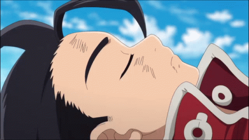 A Close Up Of A Person 'S Face With The Letter O On The Sleeve GIF