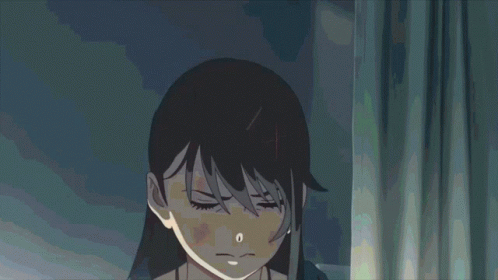 A Close Up Of A Person 'S Face With The Number 0 On It GIF