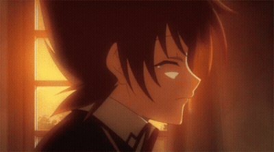 A Close Up Of A Person 'S Face With The Sun Shining On It GIF