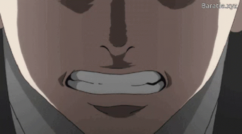 A Close Up Of A Person 'S Face With The Words I 'D Have To Kill Kisaki GIF