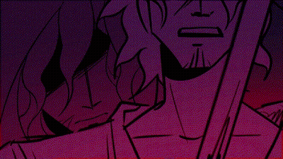 A Close Up Of A Person 'S Face With The Words `` Mercy '' Written In White . GIF