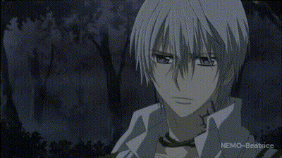 A Close Up Of A Person 'S Face With The Words Nemo-Beatrice Below GIF
