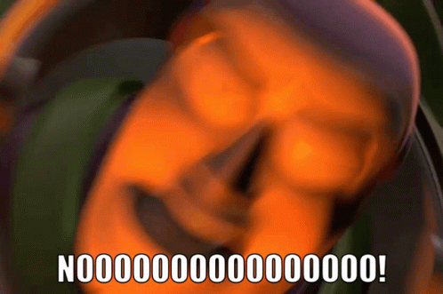 Close Up Of Face Saying Nooo GIF