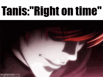 A Close Up Of A Person 'S Face With The Words `` Right On Time '' . GIF