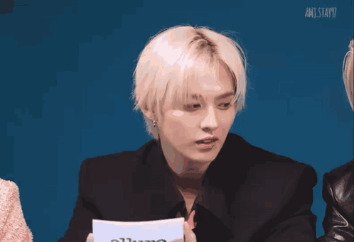 A Close Up Of A Person 'S Face With The Words World Domination On The Bottom Right GIF