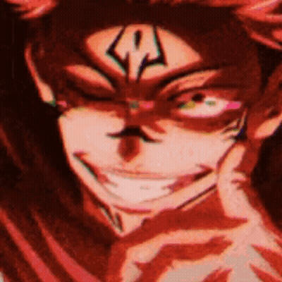 A Close Up Of A Person 'S Face With Their Eyes Closed And A Smile On It . GIF