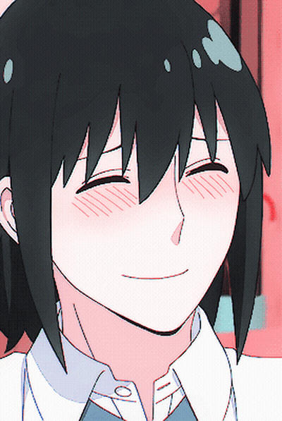 A Close Up Of A Person 'S Face With Their Eyes Closed And Their Mouth Open GIF