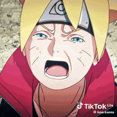 A Close Up Of A Person 'S Face With Their Mouth Open And A Tiktok Lite Watermark GIF