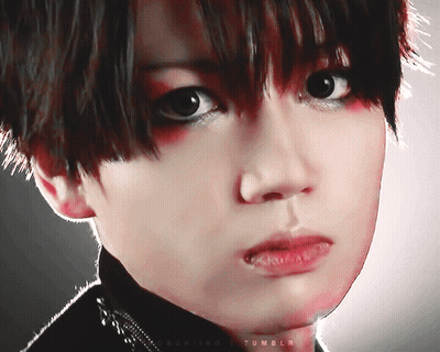 A Close Up Of A Person 'S Face With Tumblr Written On The Bottom Left GIF