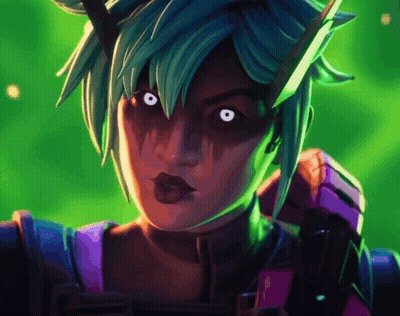 A Close Up Of A Person 'S Face With White Eyes GIF