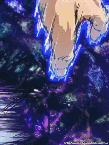 A Close Up Of A Person 'S Feet With A Purple Background And A Few Words In A Foreign Language GIF