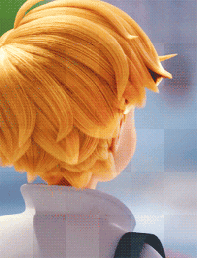 A Close Up Of A Person 'S Hair With A White Shirt GIF