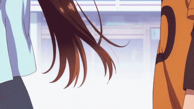 A Close Up Of A Person 'S Hair With The Number 2 On The Back GIF