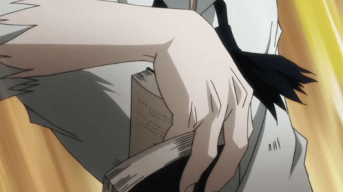 A Close Up Of A Person 'S Hand Holding A Book That Says ' I Love You ' On It GIF