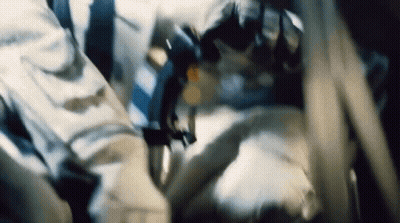 A Close Up Of A Person 'S Hand Holding A Tool . GIF