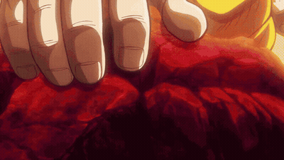 A Close Up Of A Person 'S Hand On A Red Object GIF