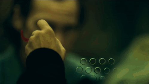 Hand Pressing Button Close Up GIF