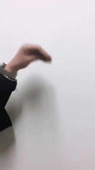 A Close Up Of A Person 'S Hand With A Watch On It GIF