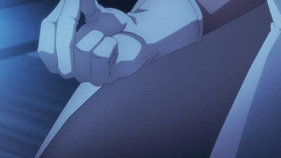A Close Up Of A Person 'S Hand With A White Glove GIF