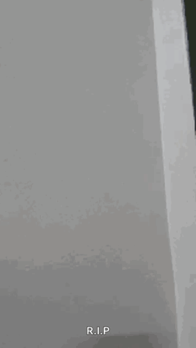 A Close Up Of A Person 'S Hand With The Letters R.i.p. Below It GIF