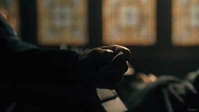 A Close Up Of A Person 'S Hand With The Word Kepler In The Bottom Right Corner GIF
