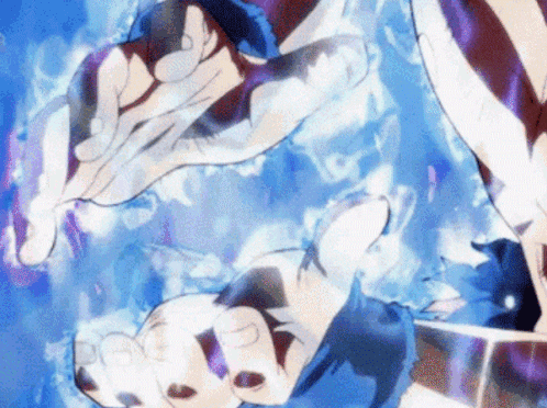 A Close Up Of A Person 'S Hands In The Air GIF
