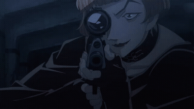 A Close Up Of A Person 'S Head With A Ball On Top Of It GIF
