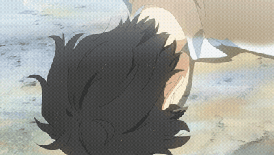 A Close Up Of A Person 'S Head With A Few Hairs Visible GIF